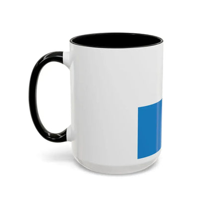 Flag of Lucerne Switzerland - Accent Coffee Mug - Go Mug Yourself
