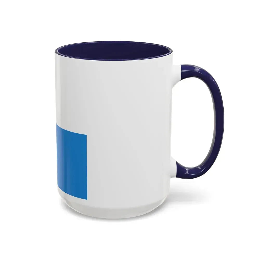 Flag of Lucerne Switzerland - Accent Coffee Mug - Go Mug Yourself