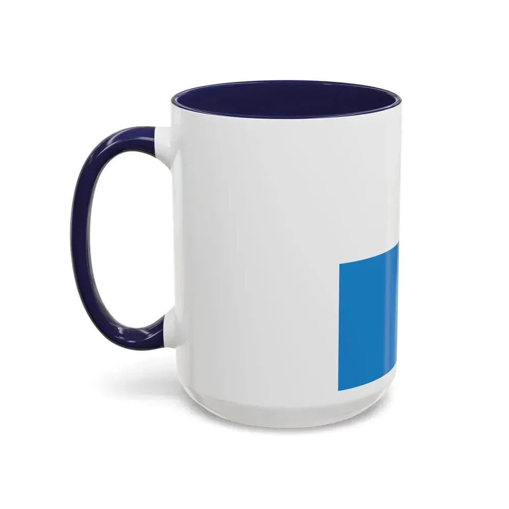 Flag of Lucerne Switzerland - Accent Coffee Mug - Go Mug Yourself
