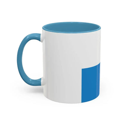Flag of Lucerne Switzerland - Accent Coffee Mug - Go Mug Yourself