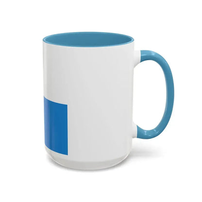 Flag of Lucerne Switzerland - Accent Coffee Mug - Go Mug Yourself