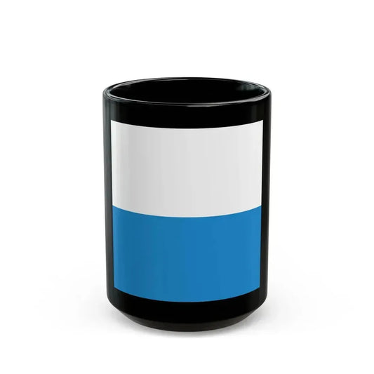 Flag of Lucerne Switzerland - Black Coffee Mug 15oz - Go Mug Yourself