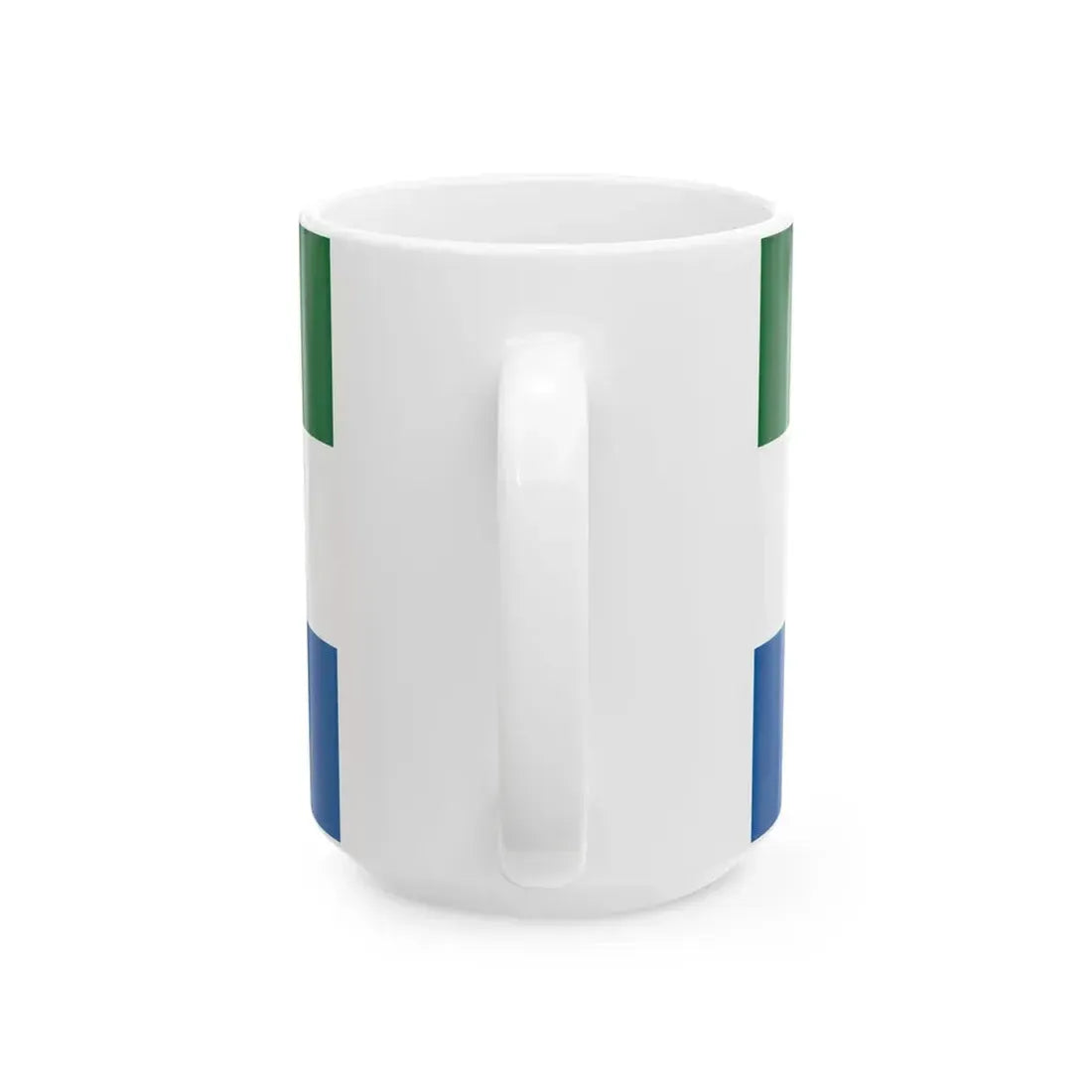 Flag of Ludanyhalaszi (Hungary) White Coffee Mug - Go Mug Yourself