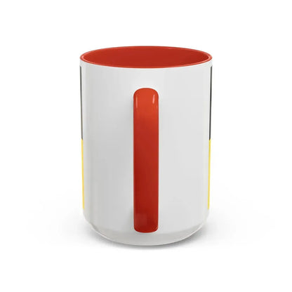Flag of Ludwigsburg Germany - Accent Coffee Mug - Go Mug Yourself