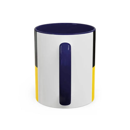 Flag of Ludwigsburg Germany - Accent Coffee Mug - Go Mug Yourself
