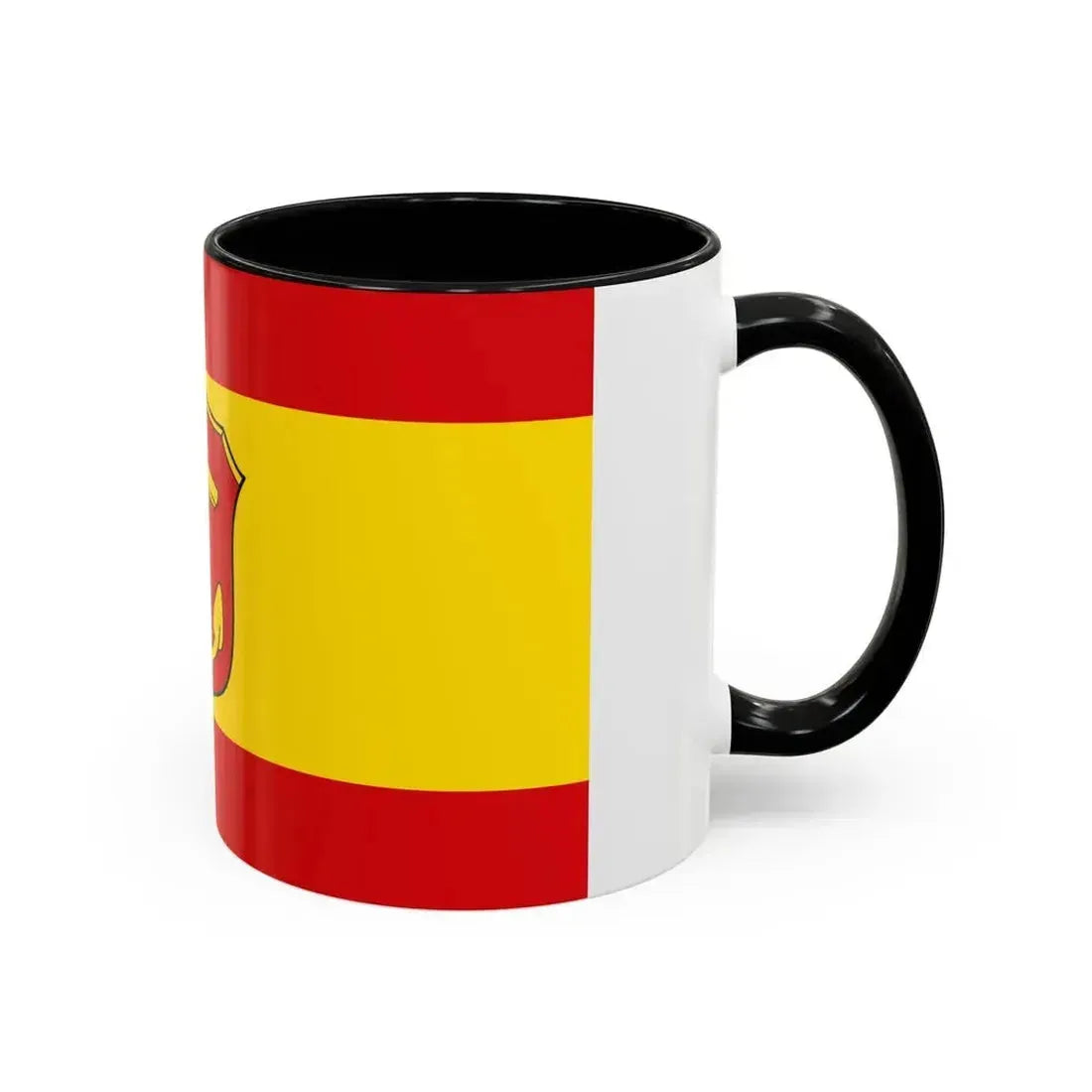 Flag of Ludwigshafen am Rhein Germany - Accent Coffee Mug - Go Mug Yourself