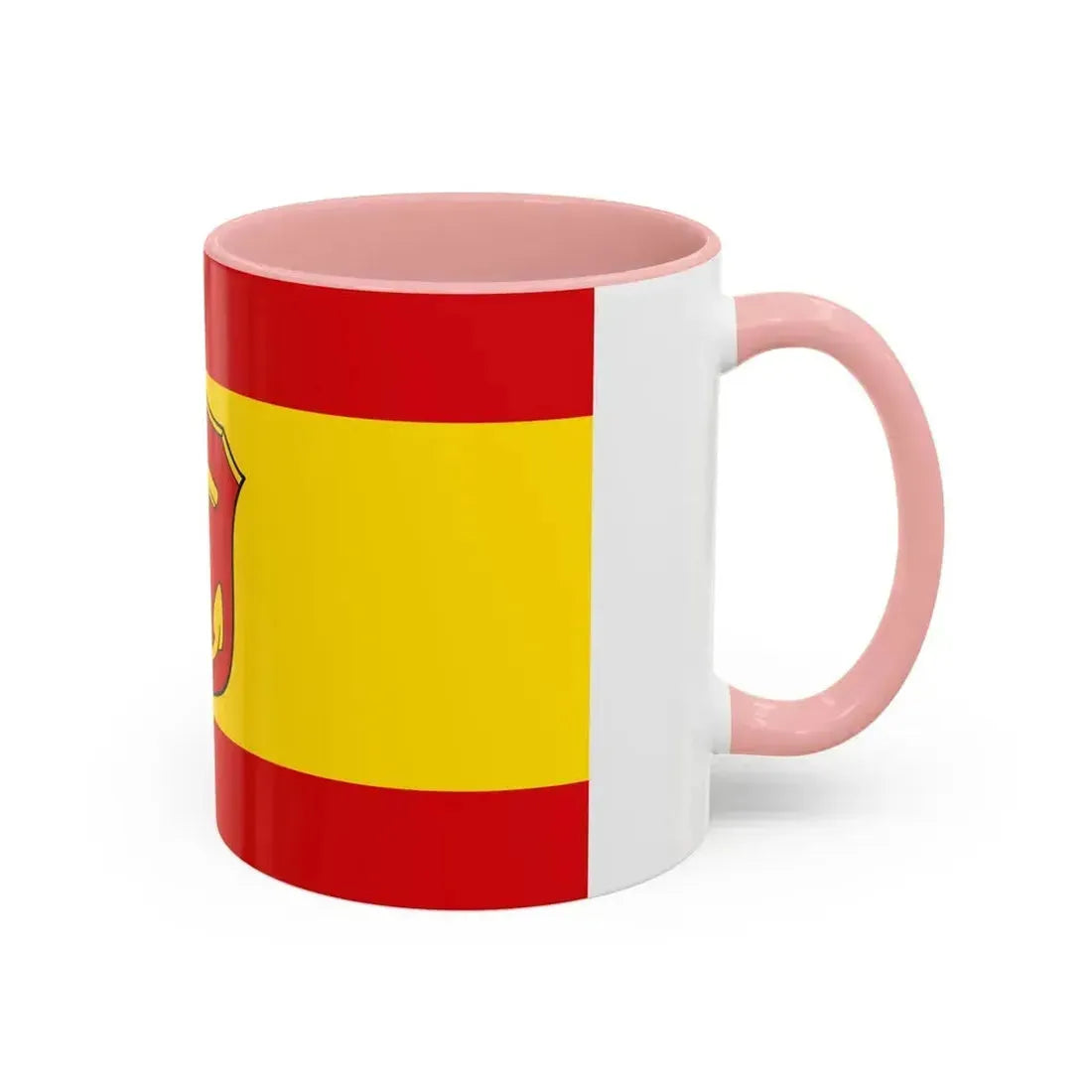 Flag of Ludwigshafen am Rhein Germany - Accent Coffee Mug - Go Mug Yourself