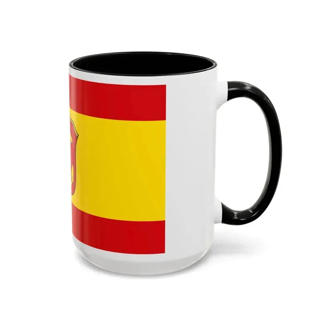 Flag of Ludwigshafen am Rhein Germany - Accent Coffee Mug - Go Mug Yourself
