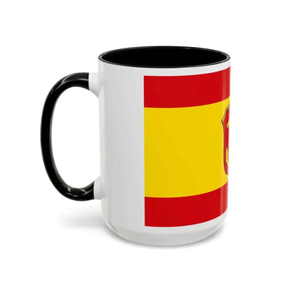Flag of Ludwigshafen am Rhein Germany - Accent Coffee Mug - Go Mug Yourself