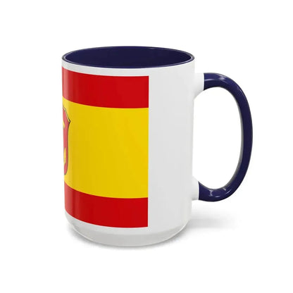 Flag of Ludwigshafen am Rhein Germany - Accent Coffee Mug - Go Mug Yourself