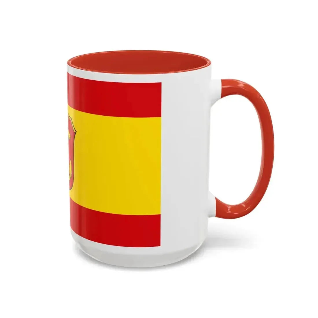 Flag of Ludwigshafen am Rhein Germany - Accent Coffee Mug - Go Mug Yourself