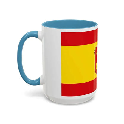 Flag of Ludwigshafen am Rhein Germany - Accent Coffee Mug - Go Mug Yourself