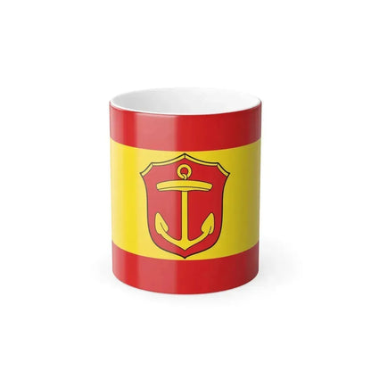 Flag of Ludwigshafen am Rhein Germany - Color Changing Coffee Mug 11oz - Go Mug Yourself