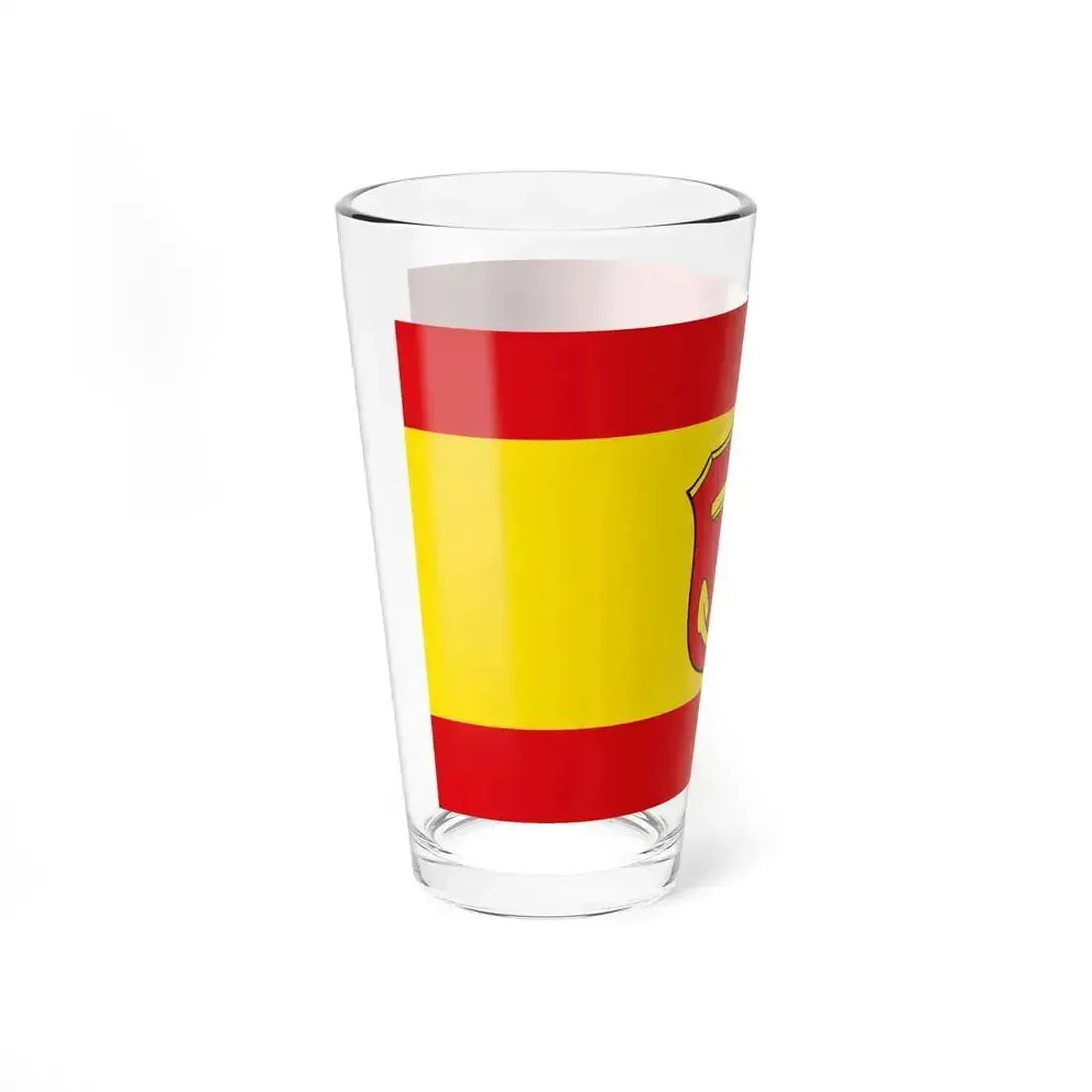 Flag of Ludwigshafen am Rhein Germany - Pint Glass 16oz - Go Mug Yourself