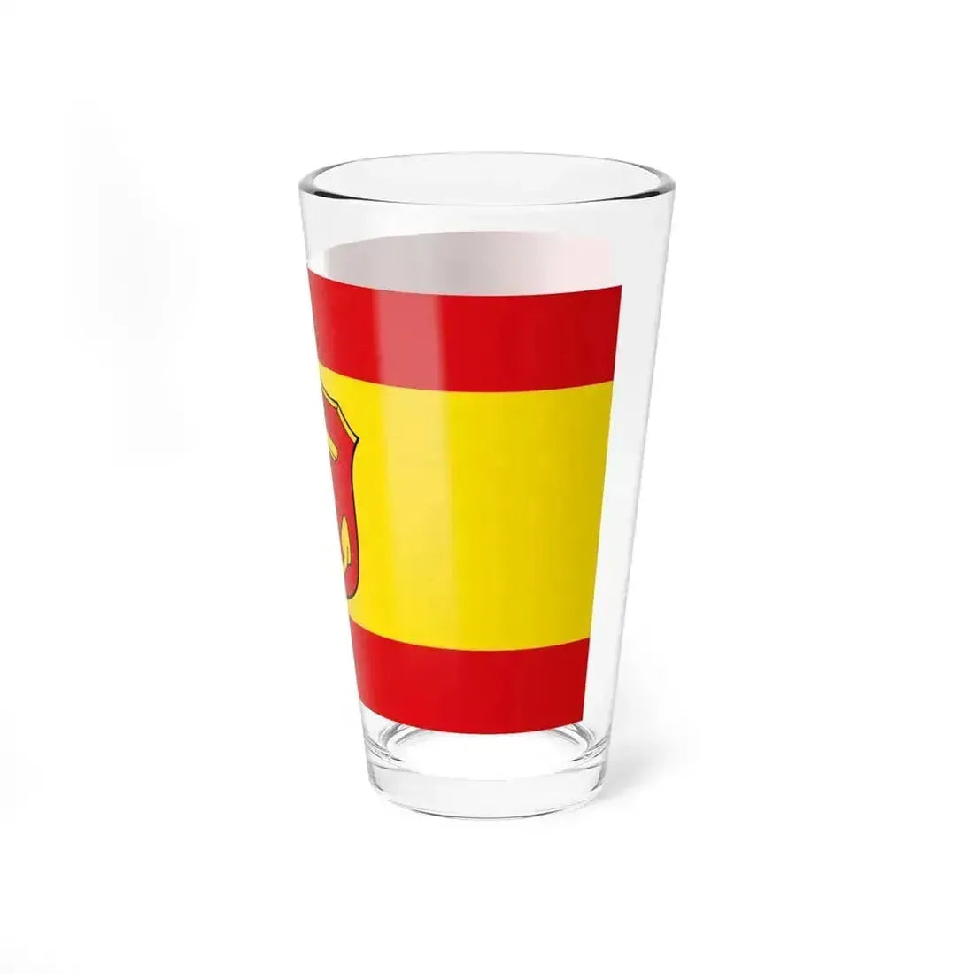 Flag of Ludwigshafen am Rhein Germany - Pint Glass 16oz - Go Mug Yourself