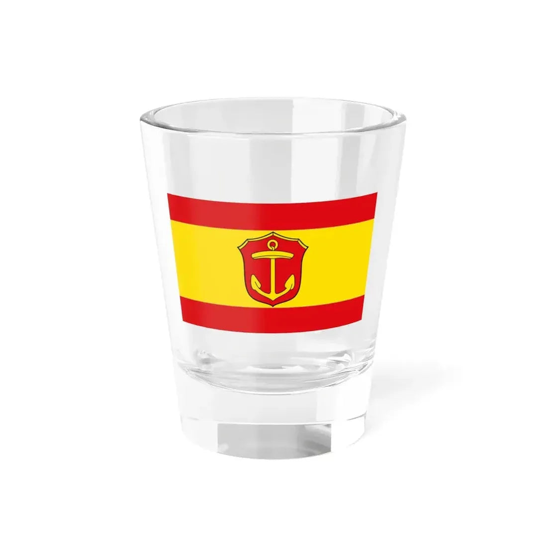 Flag of Ludwigshafen am Rhein Germany - Shot Glass 1.5oz 1.5oz - Go Mug Yourself
