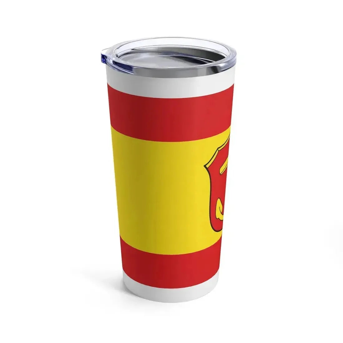 Flag of Ludwigshafen am Rhein Germany - Tumbler 20oz - Go Mug Yourself