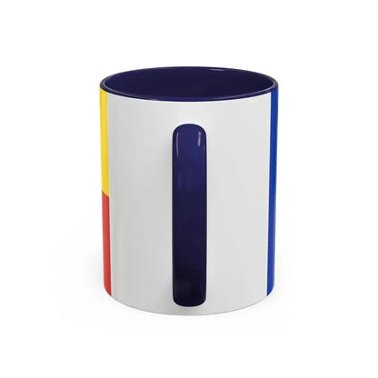 Flag of Ludwigslust Parchim Germany - Accent Coffee Mug - Go Mug Yourself