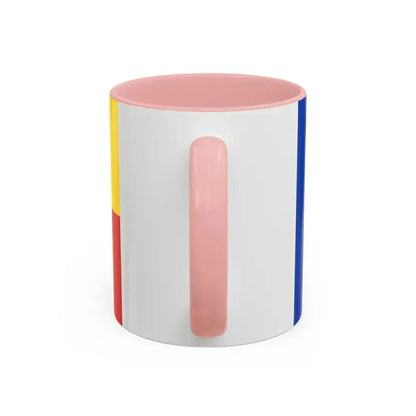 Flag of Ludwigslust Parchim Germany - Accent Coffee Mug - Go Mug Yourself