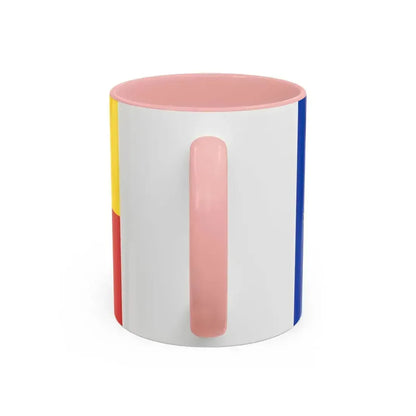 Flag of Ludwigslust Parchim Germany - Accent Coffee Mug - Go Mug Yourself