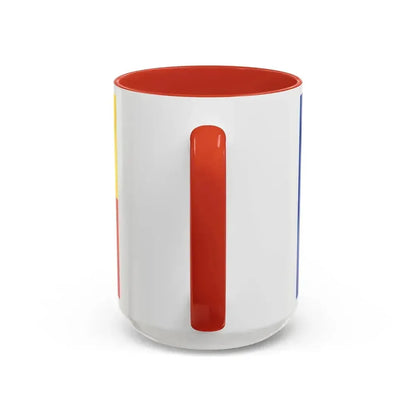 Flag of Ludwigslust Parchim Germany - Accent Coffee Mug - Go Mug Yourself