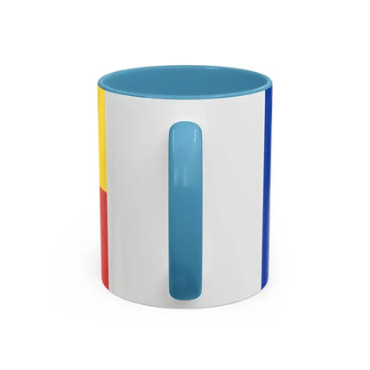Flag of Ludwigslust Parchim Germany - Accent Coffee Mug - Go Mug Yourself