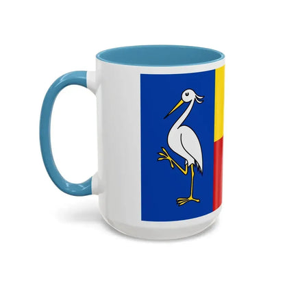 Flag of Ludwigslust Parchim Germany - Accent Coffee Mug - Go Mug Yourself