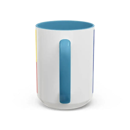 Flag of Ludwigslust Parchim Germany - Accent Coffee Mug - Go Mug Yourself
