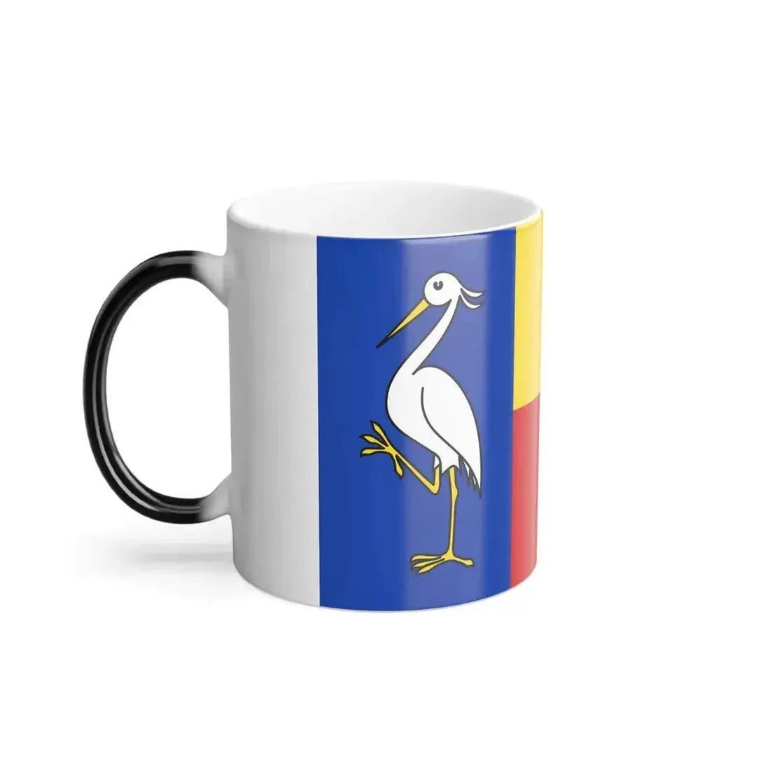Flag of Ludwigslust Parchim Germany - Color Changing Coffee Mug - Go Mug Yourself