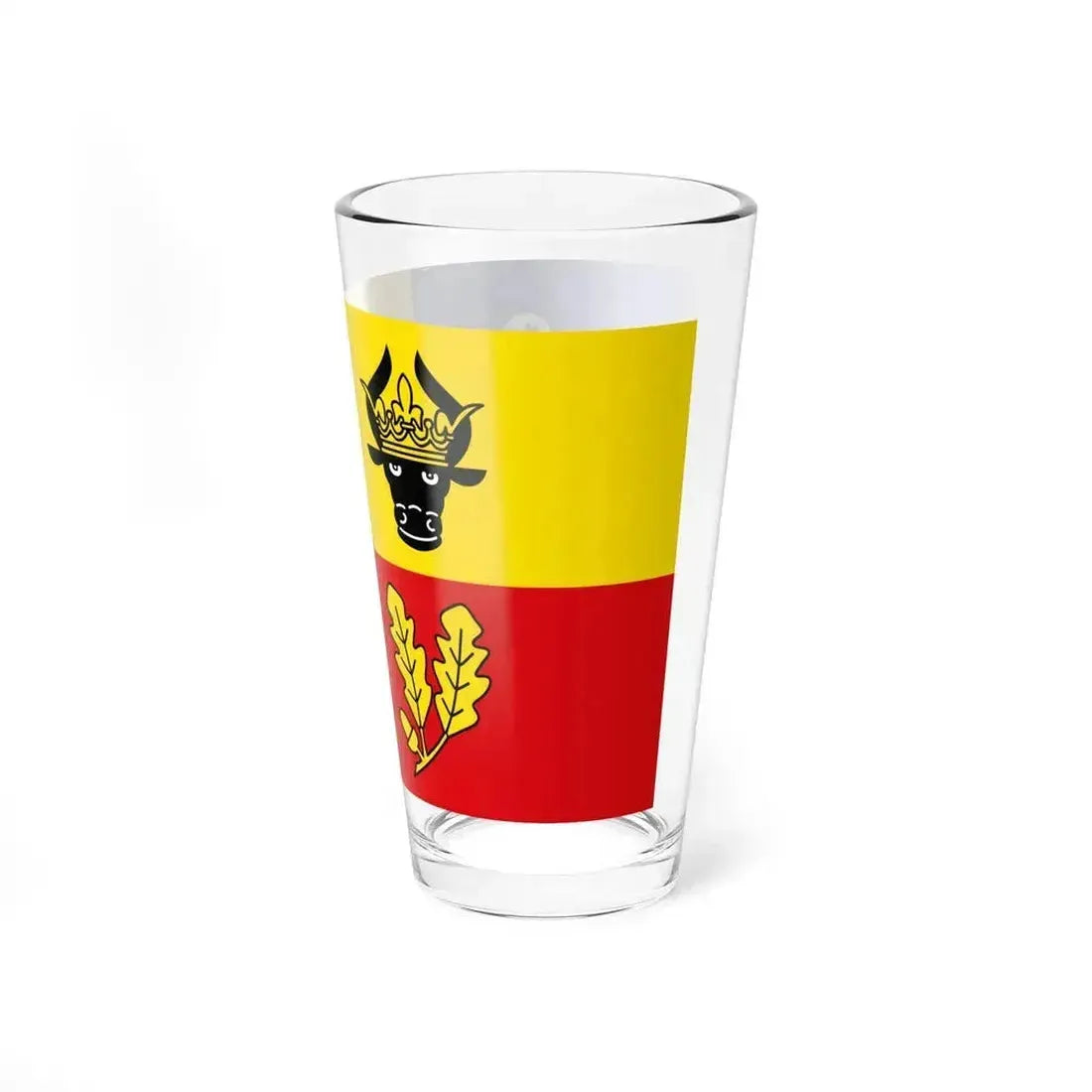 Flag of Ludwigslust Parchim Germany - Pint Glass 16oz - Go Mug Yourself