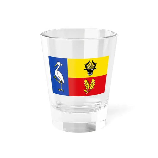 Flag of Ludwigslust Parchim Germany - Shot Glass 1.5oz 1.5oz - Go Mug Yourself