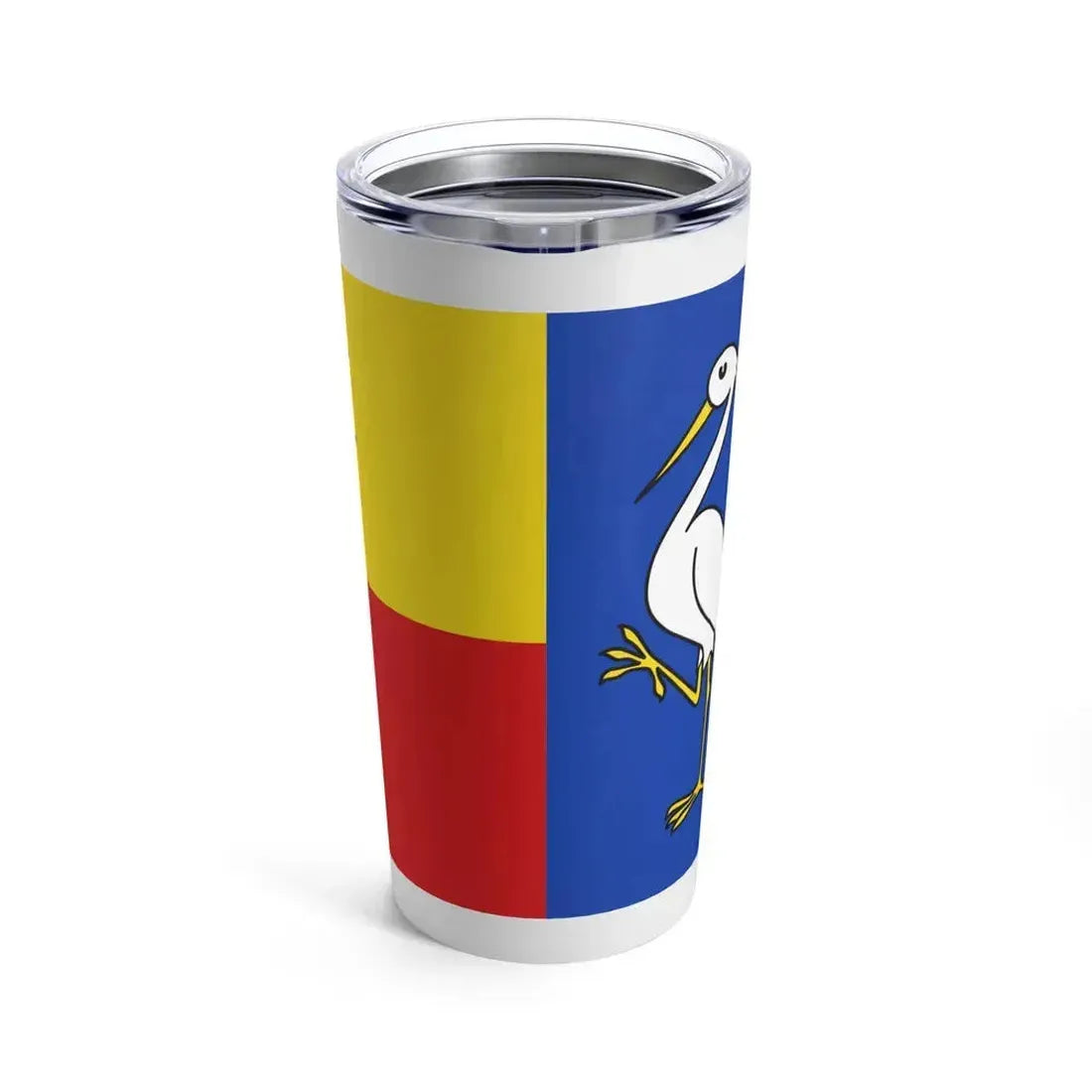 Flag of Ludwigslust Parchim Germany - Tumbler 20oz - Go Mug Yourself