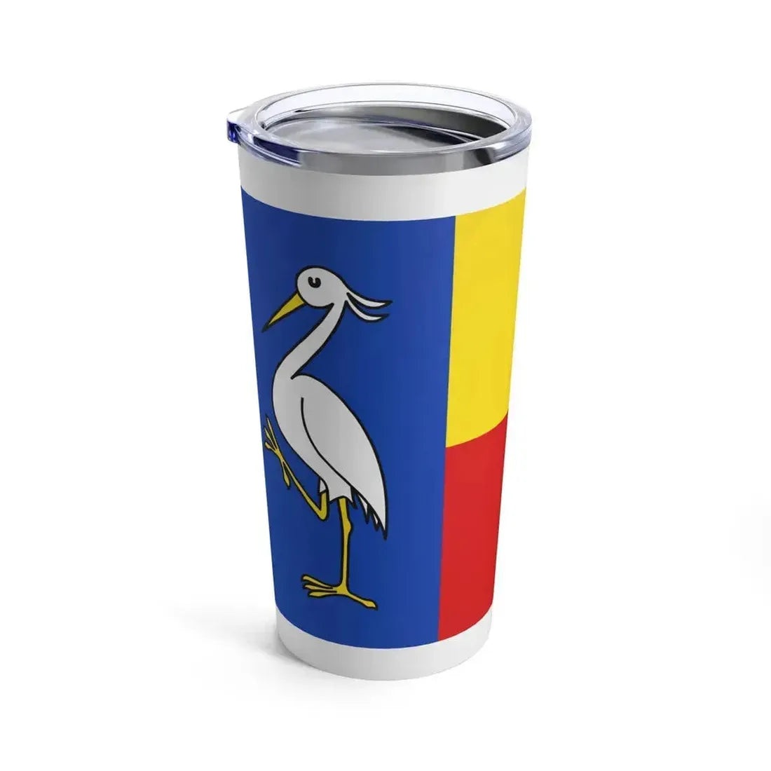 Flag of Ludwigslust Parchim Germany - Tumbler 20oz - Go Mug Yourself