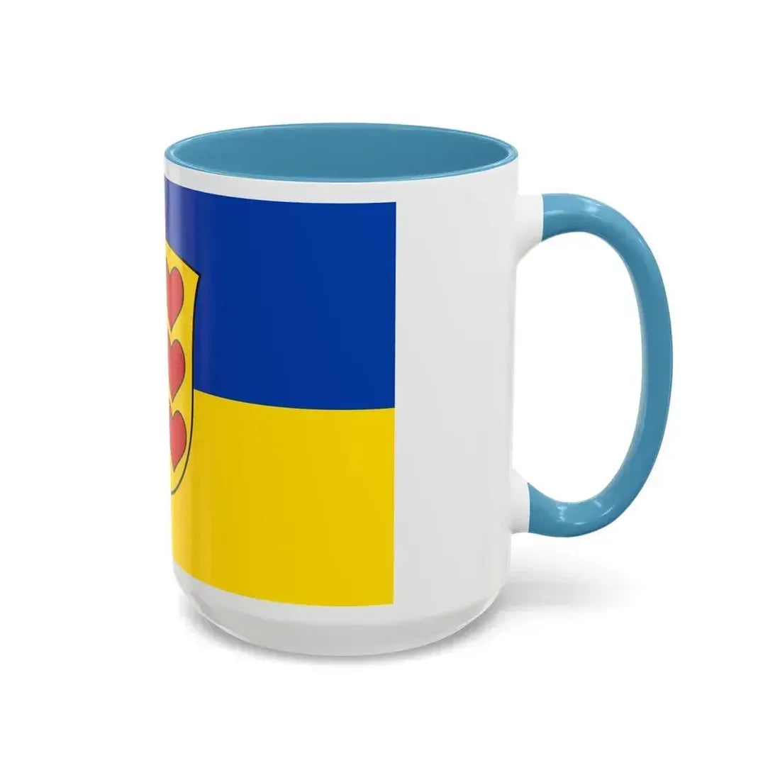 Flag of Lueneburg Germany - Accent Coffee Mug - Go Mug Yourself