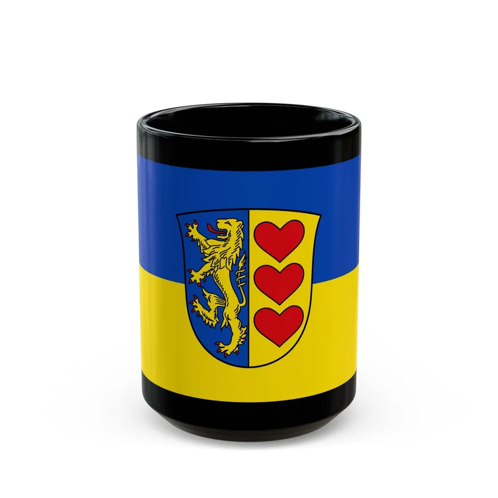 Flag of Lueneburg Germany - Black Coffee Mug-15oz-Go Mug Yourself