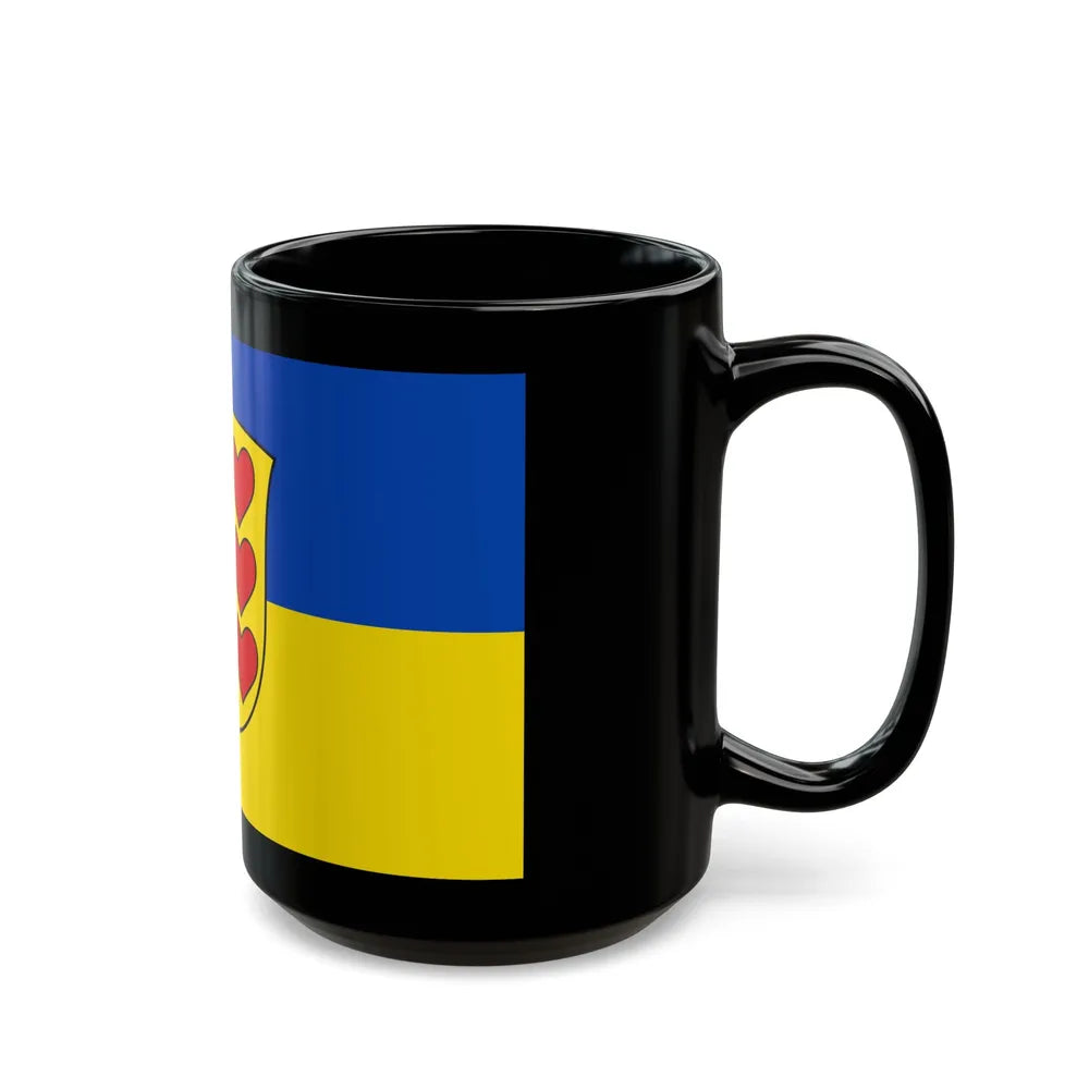 Flag of Lueneburg Germany - Black Coffee Mug-Go Mug Yourself