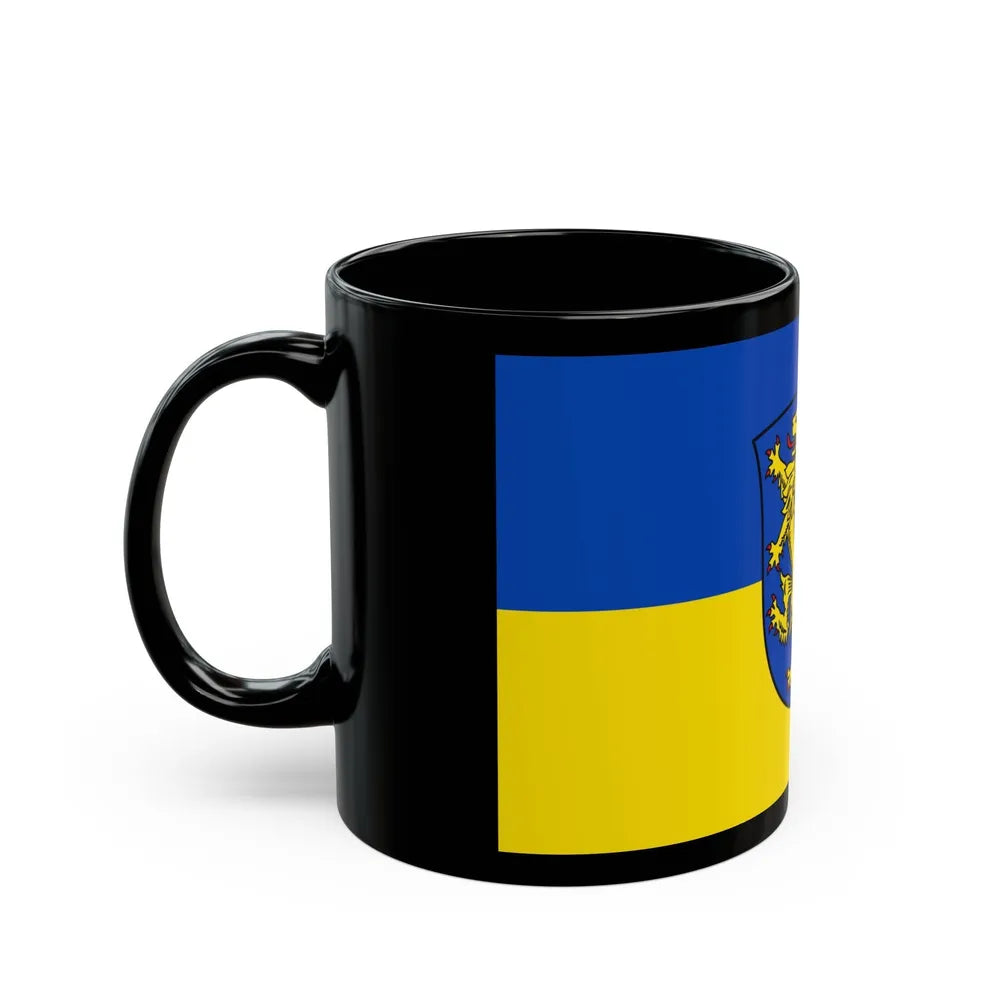 Flag of Lueneburg Germany - Black Coffee Mug-Go Mug Yourself