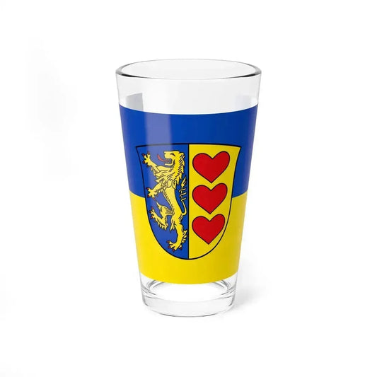 Flag of Lueneburg Germany - Pint Glass 16oz 16oz - Go Mug Yourself