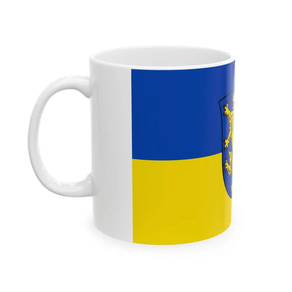 Flag of Lueneburg Germany - White Coffee Mug-Go Mug Yourself