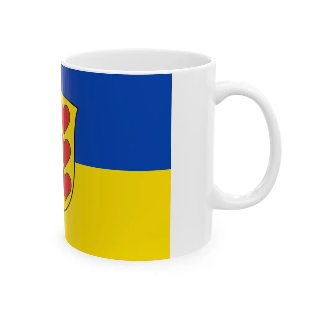 Flag of Lueneburg Germany - White Coffee Mug-Go Mug Yourself