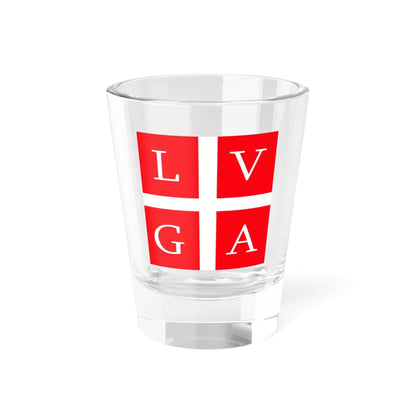 Flag of Lugano Switzerland - Shot Glass 1.5oz 1.5oz - Go Mug Yourself