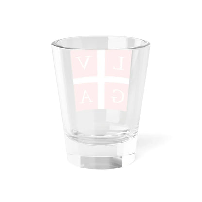 Flag of Lugano Switzerland - Shot Glass 1.5oz - Go Mug Yourself