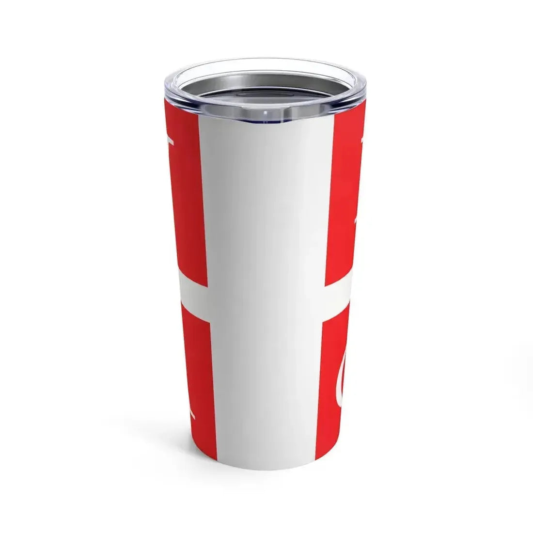 Flag of Lugano Switzerland - Tumbler 20oz - Go Mug Yourself