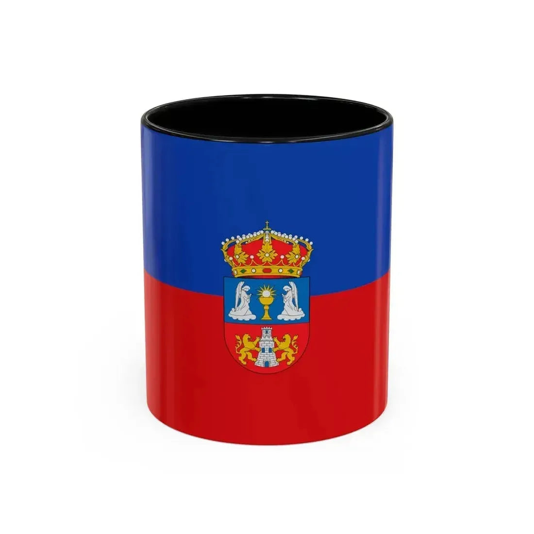 Flag of Lugo Spain - Accent Coffee Mug 11oz Black - Go Mug Yourself