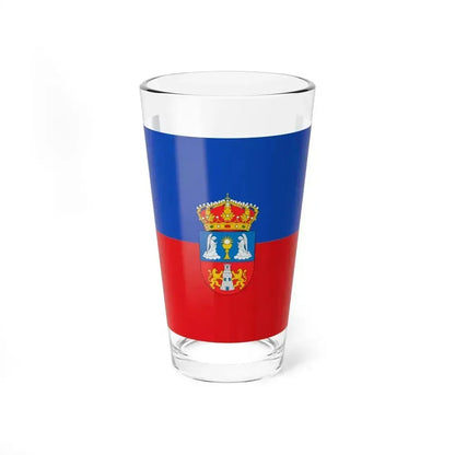 Flag of Lugo Spain - Pint Glass 16oz 16oz - Go Mug Yourself