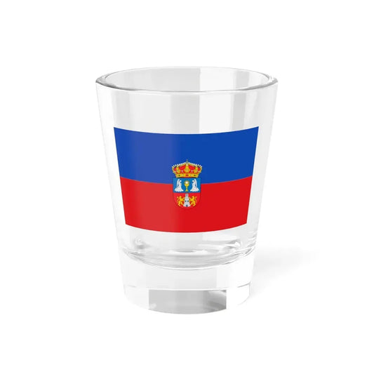 Flag of Lugo Spain - Shot Glass 1.5oz 1.5oz - Go Mug Yourself
