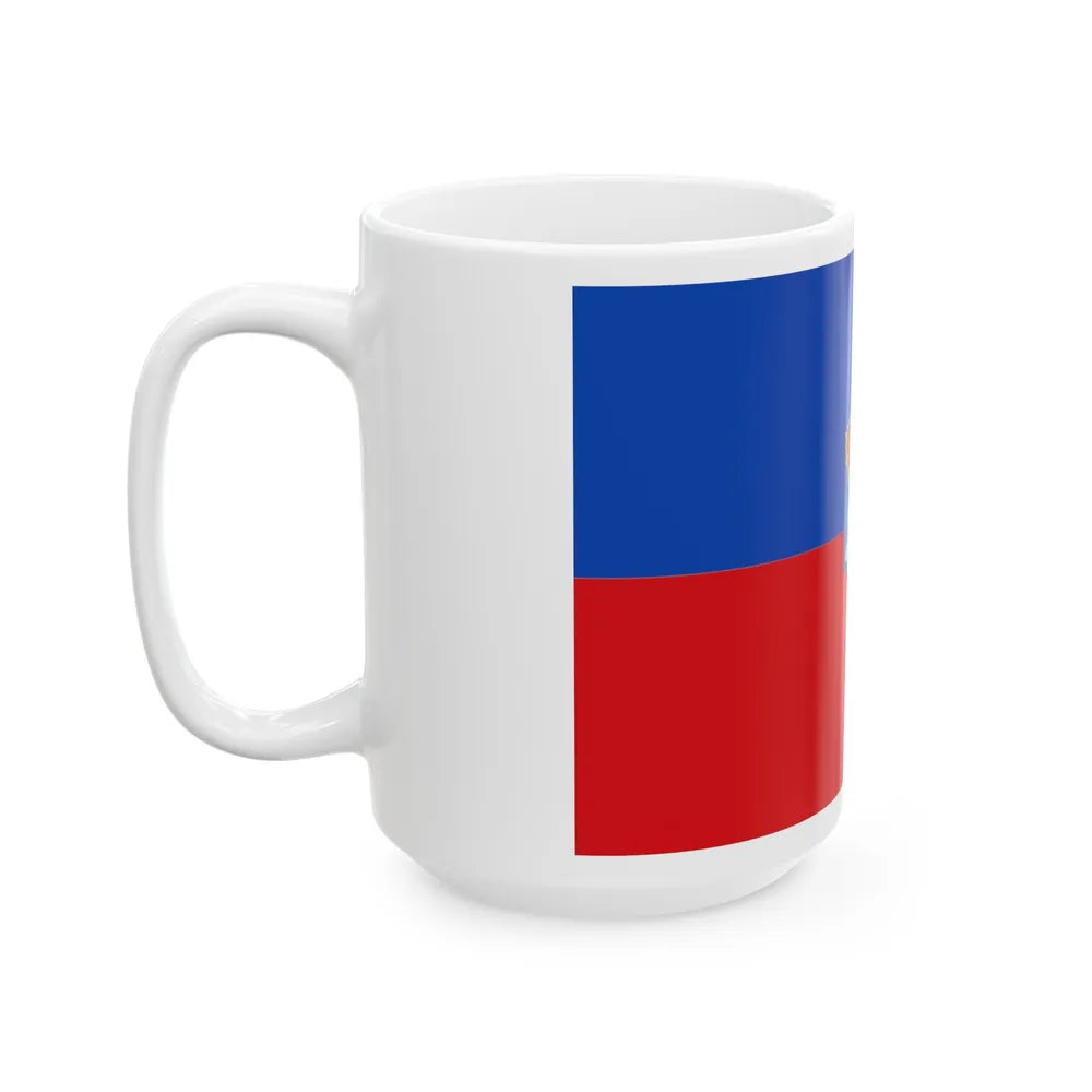 Flag of Lugo Spain - White Coffee Mug-Go Mug Yourself