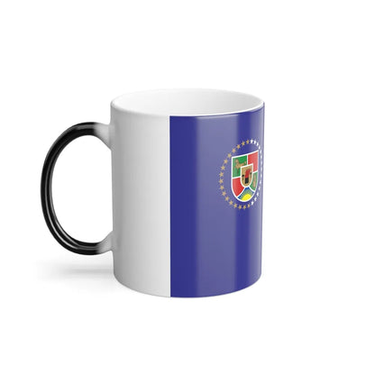 Flag of Luhansk Oblast Ukraine - Color Changing Coffee Mug-Go Mug Yourself