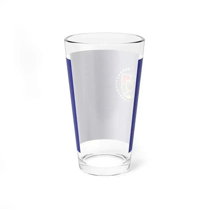 Flag of Luhansk Oblast (Ukraine) Pint Glass 16oz - Go Mug Yourself