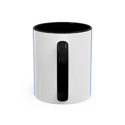 Flag of Luhansk Ukraine - Accent Coffee Mug - Go Mug Yourself